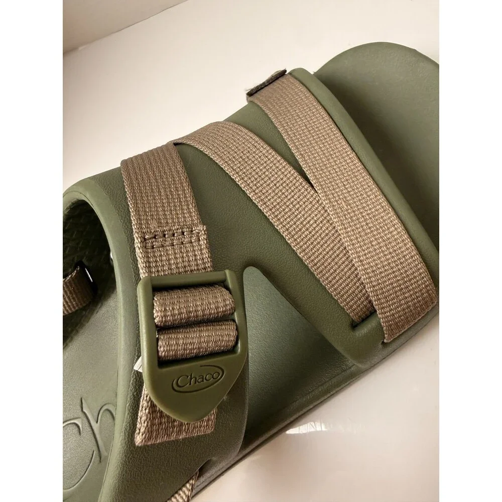Chaco Chillos Sport Sandals Moss Green Men's 8 Adjustable Straps